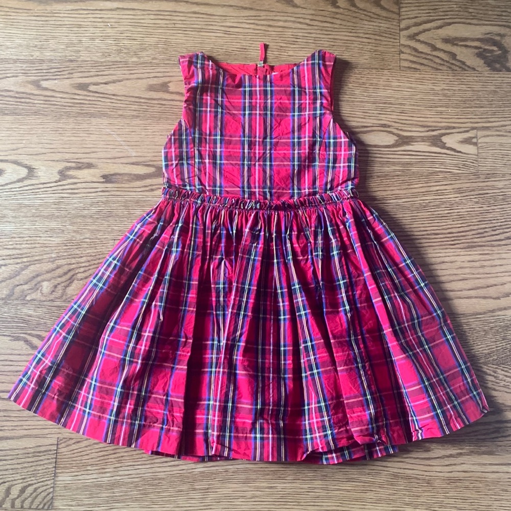 Gorgeous, rich red dress from Jcrew kids (crewcuts), size 7.